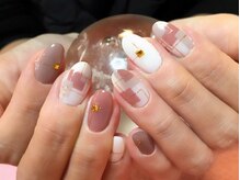 ネイルサロンオーパス(OPUS)/☆秋色アーガイル☆