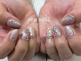 パールカラー♪ストーンアート！