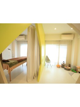 お子様同伴OKのサロン