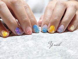 儚い夏の夜デザイン
