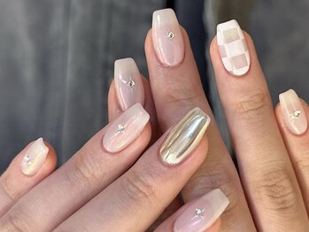 アイネイルズ 天神今泉店(I-nails)/【sana.i】個性派韓国ネイル