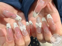 ネイルズガッシュ 溝の口店(NAILs GUSH)/チーク/フレンチ/ワンホン