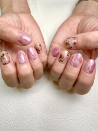 ステンドグラスフラワー
