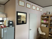 リラックスの彩/施術スペースの鏡