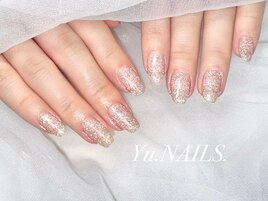 オフィス◎冬ネイル/フラッシュ