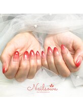 ソワ(sowa)/透け感がきれいな大人レッド