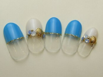 ネイルサロン ドレリッチ 大宮店(drerich)/シンプルシェルパーツ