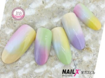 ネイリックス 栄ガスビル(NAILX)/ふんわりパステルカラー♪
