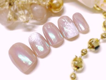 ネイルアンドアイラッシュ ブレス エスパル山形本店(BLESS)/オーロラネイル♪