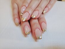 トータルビューティーサロン ドールズ(total beauty salon Dolls)/ゴールドガラスフレンチ