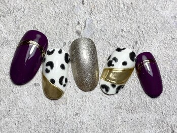 ジェムネイル(Jem Nail)/レオパードネイル