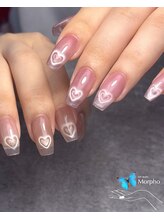 モルフォ 千駄ヶ谷(Morpho)/ハートビームネイル
