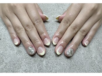 ネイルサロン エーナイン ザ ビッグ豊平店/持ち込みデザイン