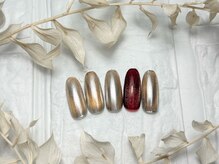 ブリスフルハピネス(Blissful happiness)/定額ネイル（simple）秋冬ver.