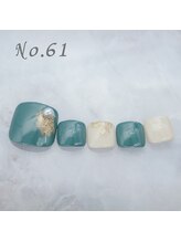 はあとねいる 川崎駅東口店/フットネイル：No.61