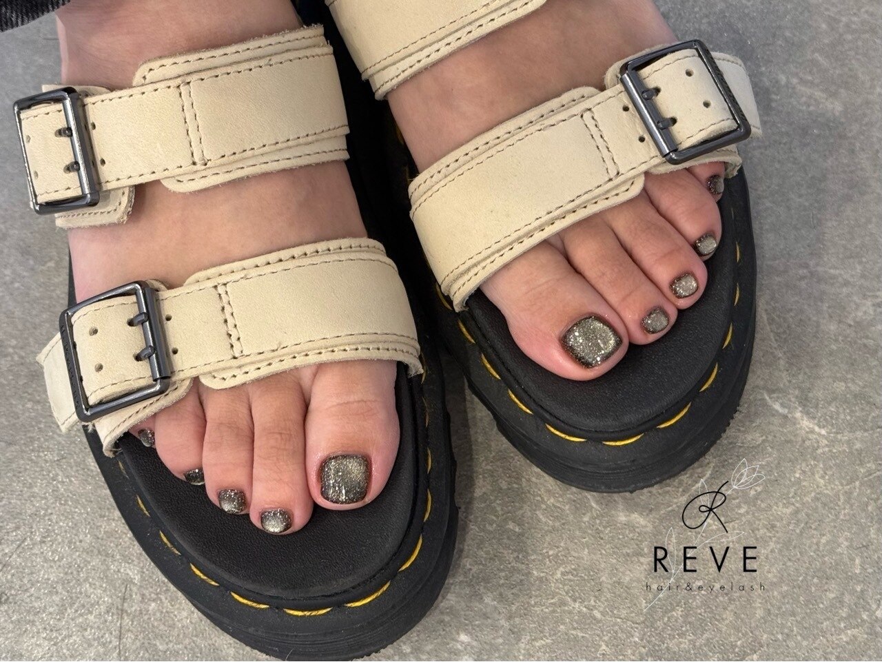 Foot【潤艶ワンカラーorラメグラ】