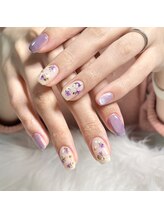 ケリー(Kelly)/【ジェル】やり放題　押し花