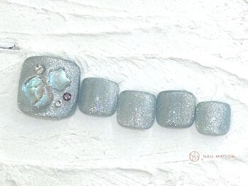 ネイルメゾン 池袋店(NAIL MAISON)/うるうるストーン¥9000