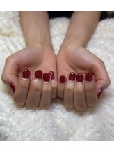 ロミー(Rommy)/ちゅるんレッドネイル