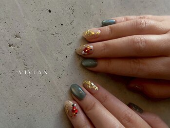 ヴィヴィアン ネイル(Vivian nail)/お正月 和柄