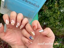 ソウ 難波店 nail salon Sou/ニュアンスnail