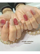 プライベート ネイルサロン マーマ(murmur)/ハートネイル