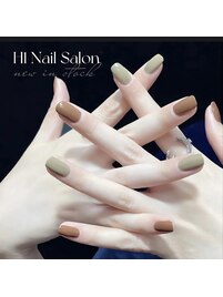 ベージュ系2色ワンカラー