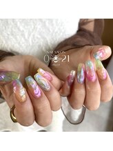 ハチニーイチ(0821)/【北花田】ニュアンスネイル