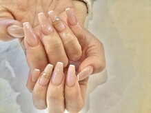 フリースタイル(Free Style)/☆海外風白ラインフレンチ☆