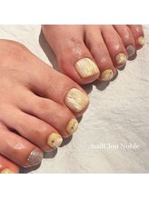 ネイルクルーノーヴル(nail Clou Noble)/イエロー×オーロラ