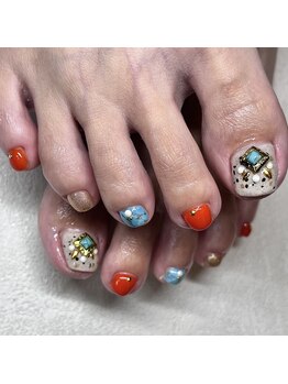ネイルスペース ヴィザヴィ(NailSpace Vis-a-vis)/フットネイル