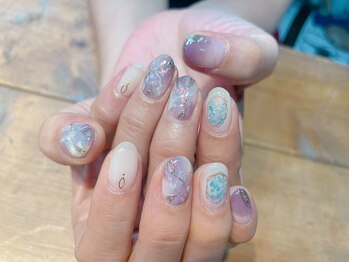 アトリエ ツメ(atelier TsuMe)/大理石/スモーキーパープル