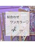 ★電話予約★似合わせワンカラー4タイプ【ワンカラー×カラー診断4】¥10500
