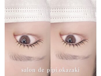 サロン ド ピピ オカザキ(salon de pipi.okazaki)/#岡崎#まつげぱーま#韓国ロッド