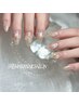 【uran.shuri限定】長さだし10本＋ワンホンおまかせデザイン　¥10,000
