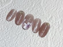 アイボリードット(ivory.)の雰囲気（春ネイル）