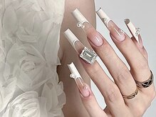 Best Nail 銀座店【ワンホンネイル・スカルプ・パラジェル・上品ジェルネイル】/ホワイトフレンチ