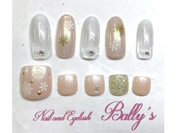 サロン バリーズ 赤羽店(BALLY'S)/冬キャンペーンネイル　