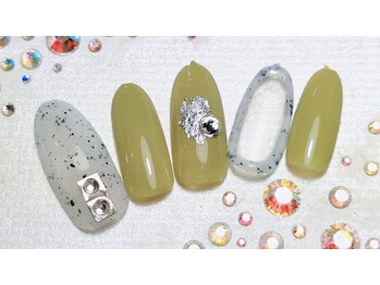 ネイル シエル(nail ciel)/[2]アート付定額コース◆￥5300