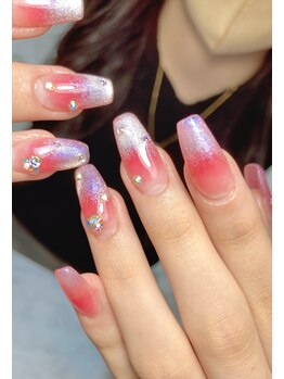 ナチュリア(Natulea)/マグネットチークネイル