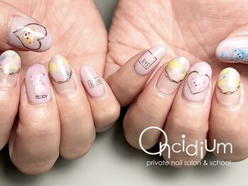 オンシジューム(Oncidium)/レインボークマちゃん♪