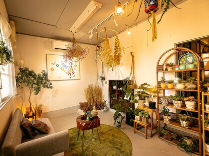 こりほぐし 図書館前の写真