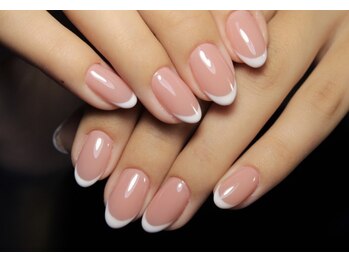 エターナル エムザ店(Eternal)/シンプル白フレンチ♪