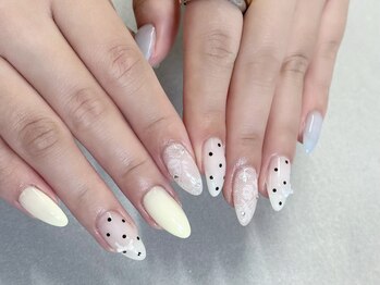 エルナ 新宿(Eluna)/ドット×レースネイル 担当羽鳥