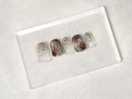 【セレクト定額】べっ甲×ラメ