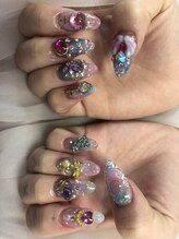 ネイルサロン パピリオ(Nail Salon papilio)/ストーンネイル♪