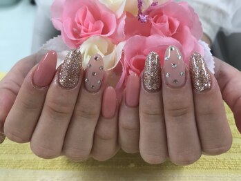 ダブルネイル(Double Nail)/【久森】きれいめネイル