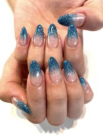 ラメグラデーション