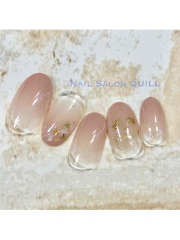 ネイルサロン クイル(QUILL)/１０月ちょこっとアート（３）