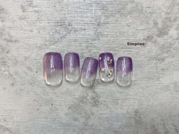シンプリー ネイルアンドアイラッシュ 祖師谷大蔵店(Simpliee Nail&Eyelash)/押し花ネイル